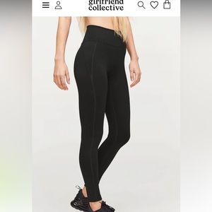 Girlfriend Collective black leggings